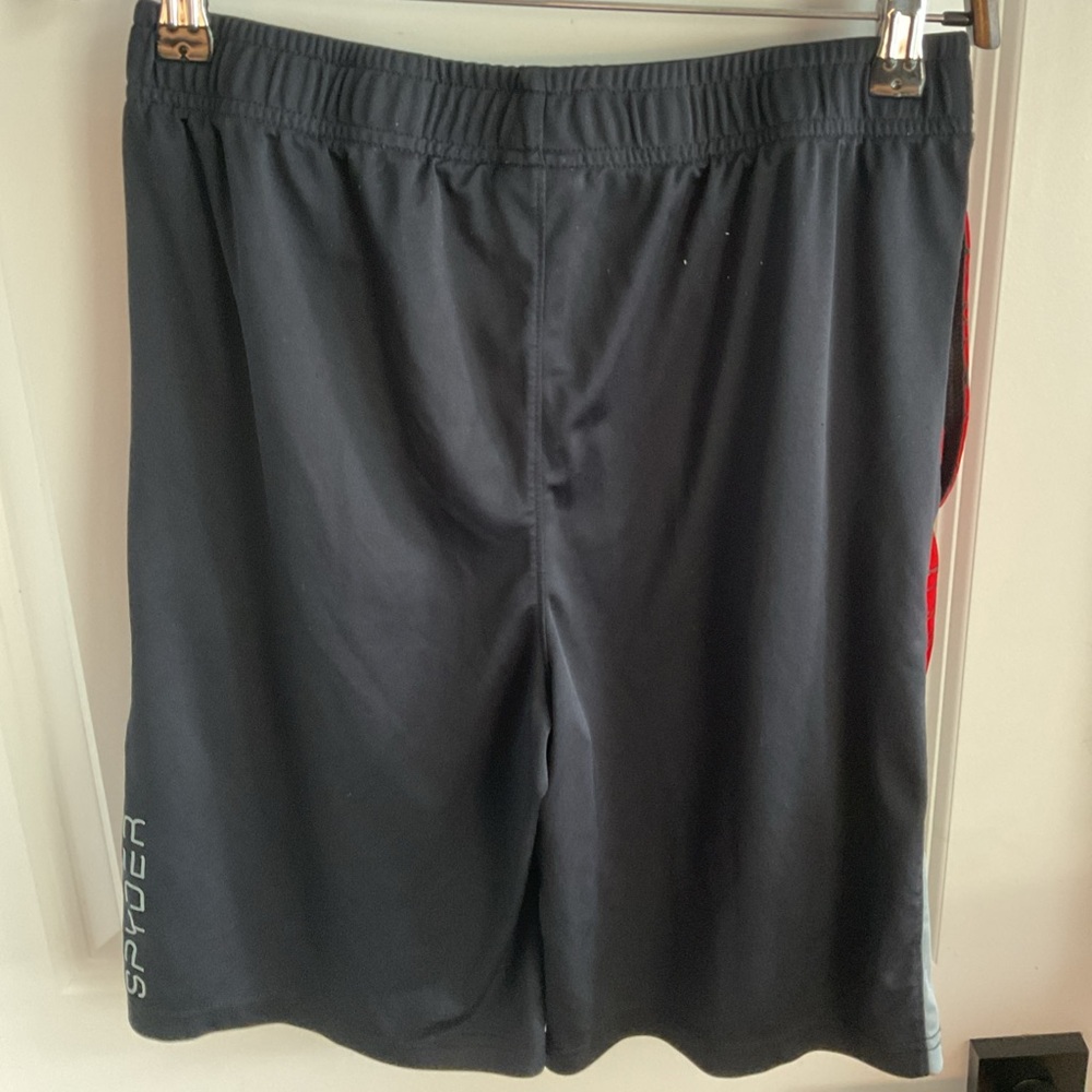 Spyder - Elastic Waist Athletic Shorts - Red and Black - Boys Size XL - Picture 4 of 10